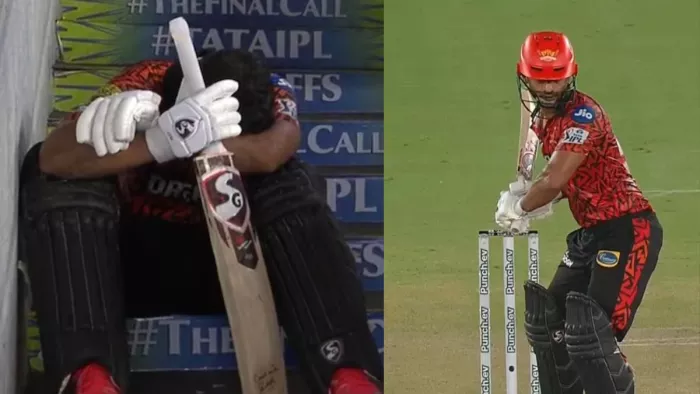 Rahul Tripathi Run Out: रन आउट होने के बाद रोने लगे राहुल त्रिपाठी