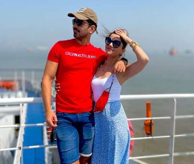 In pics Rubina Abhinav miss celebrates anniversary with long-distance celebration