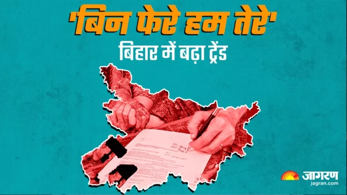 Court Marriage in Bihar: बिहार में कोर्ट मैरिज कर युवा थाम रहे एक-दूसरे का हाथ