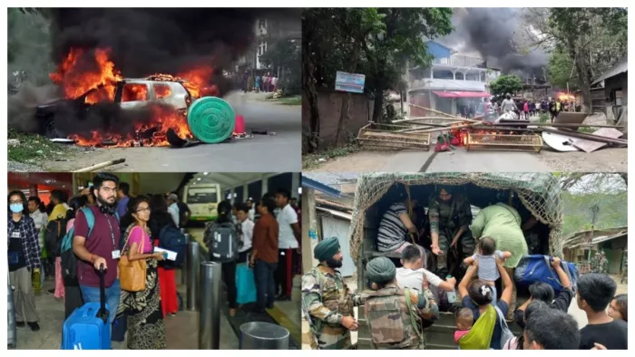 हिंसा प्रभावित मणिपुर में फिलहाल बंद रहेगा इंटरनेट (फोटो- जागरण)