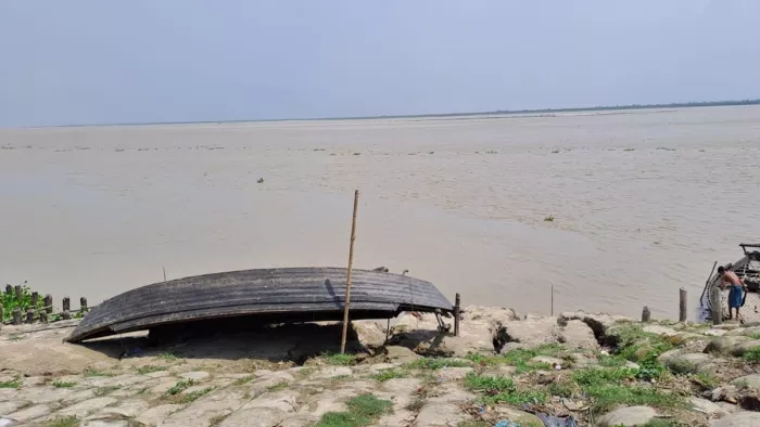 बिहार में मंडराया बाढ़ का खतरा (जागरण फोटो)