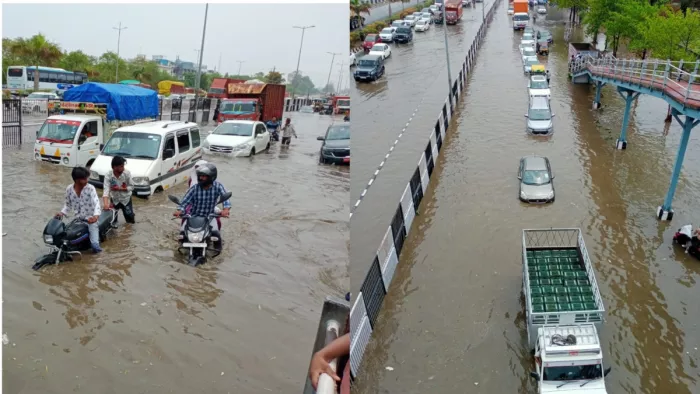 Haryana Rain: बारिश से पानीपत का बुरा हाल।