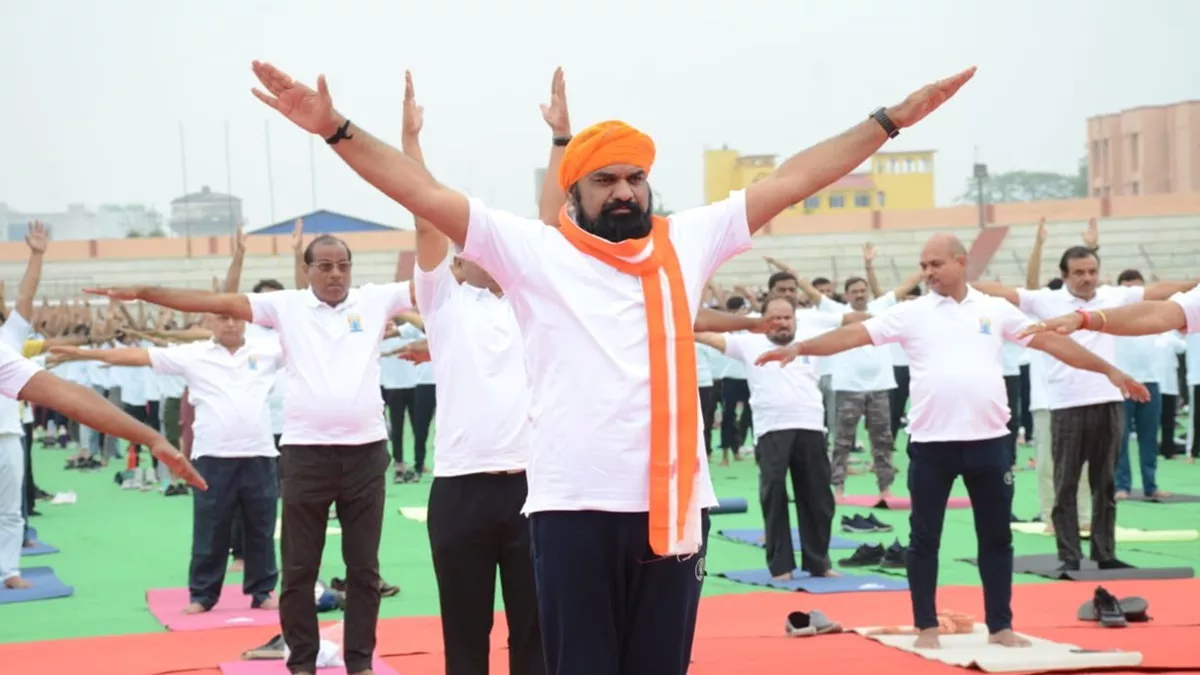 Yoga Day 2024 in Bihar Live: योग करते दिखे नित्यानंद राय और ललन सिंह, सम्राट चौधरी और विजय सिन्हा भी पसीना बहाते आए नजर