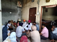 हरपाल सिंह के परिजनों से किया दुख साझा