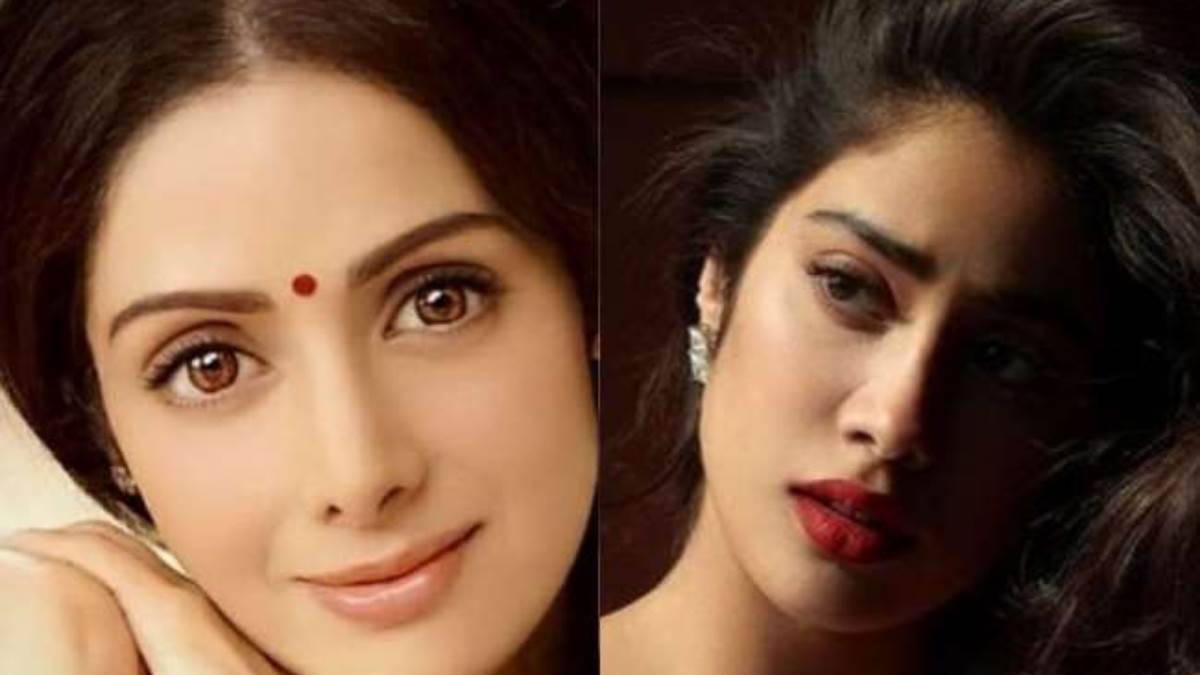 sridevi daughter janhvi kapoor brutally trolled for wear blue transparent bralette and flaunts her full cleavage video goes viral on social media