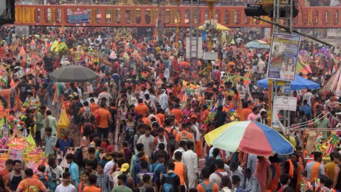Kanwar Yatra 2022 सावन मास में कावंड का रैला उमड़ रहा है।