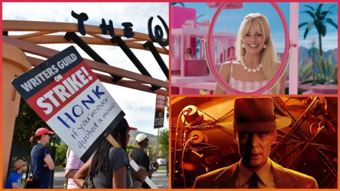 Hollywood industry in loss due to writers and actors strike. Photo- Twitter