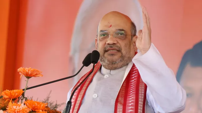 केंद्रीय गृह मंत्री ने अमित शाह ने बूथ कार्यकर्ताओं को बताया बीजेपी का भगवान (फाइल फोटो)