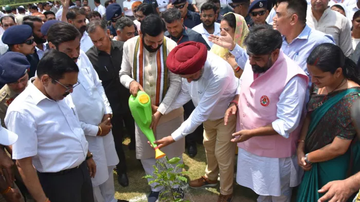 पर्यावरण को लेकर Haryana सीएम नायब सैनी ने कही बड़ी बात।