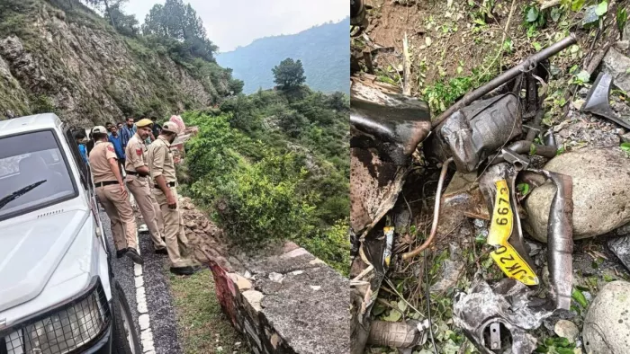 जम्मू-कश्मीर में दो अलग-अलग सड़क दुर्घटनाओं में 5 लोगों की मौत।