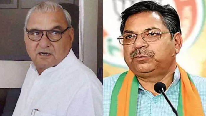 डॉ. सतीश पूनिया ने हुड्डा पर बोला हमला (फाइल फोटो)