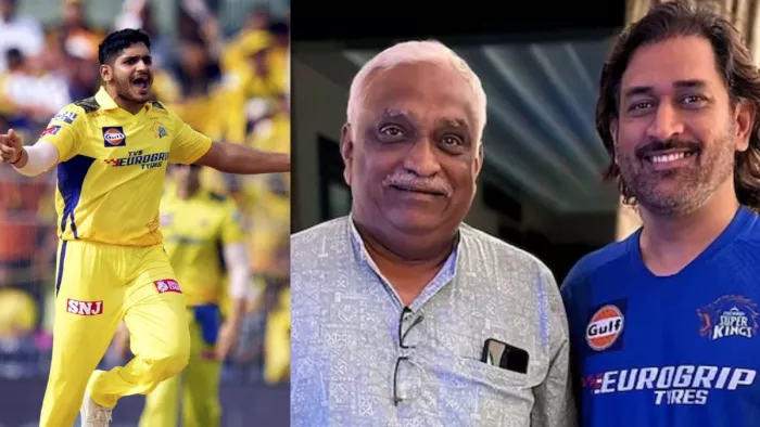 Tushar Deshpande ने MS Dhoni को Guru Purnima पर किया खास अंदाज में विश