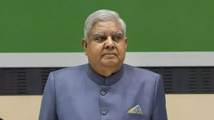 उपराष्ट्रपति जगदीप धनखड़ ने दिया इस्तीफा, बताया क्या है वजह। (फाइल फोटो)