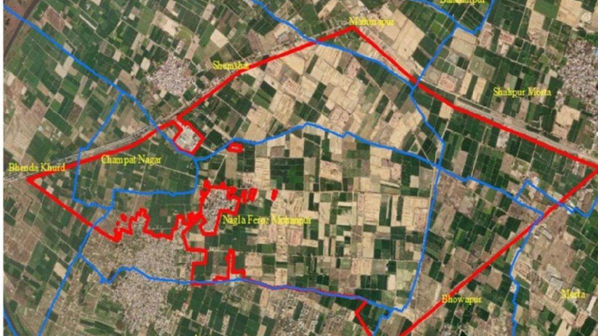 ncr gda harnandipuram township scheme land acquired for development