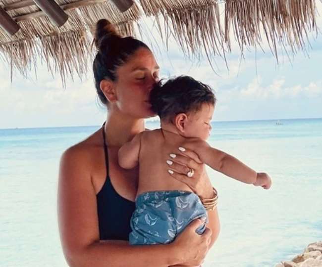 Kareena Kapoor के बेटे जहांगीर हुए 6 महीने के, बिकिनी पहने छोटे नवाब को गोद में लिए एक्ट्रेस ने शेयर की खास तस्वीर