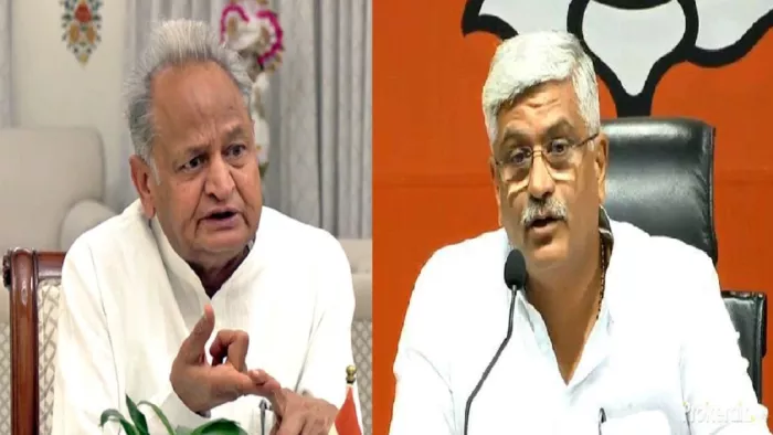 केंद्रीय मंत्री गजेंद्र सिंह शेखावत ने सीएम अशोक गहलोत पर जमकन निशाना साधा है।(फोटो सोर्स: जागरण)