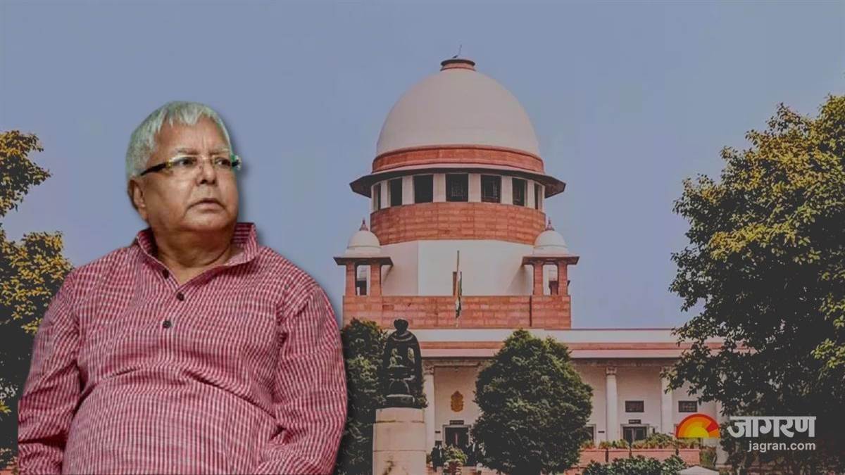 lalu prashad yadav bail be cancelled in chara ghotala rjd supremo statement in supreme court on the application of cbi