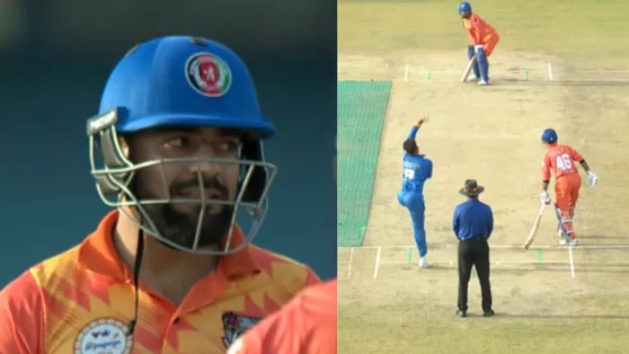 Rashid Khan का सिक्स देख सन्न रह गए फैंस