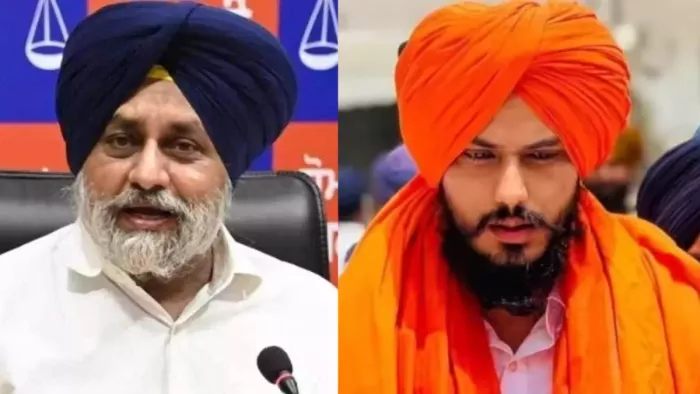 सुखबीर बादल ने अमृतपाल सिंह पर किया जुबानी हमला (फाइल फोटो)