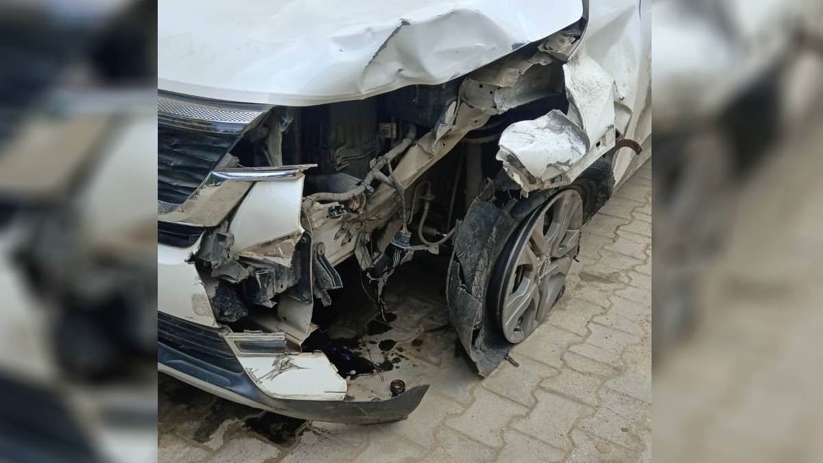 high speed car hits activa falls 150 feet away young man dies a painful death