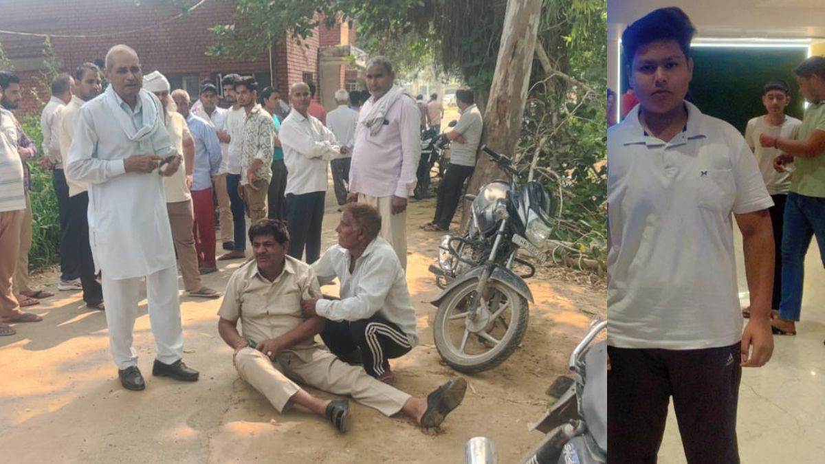 ncr palwal school bus kills student driver flees