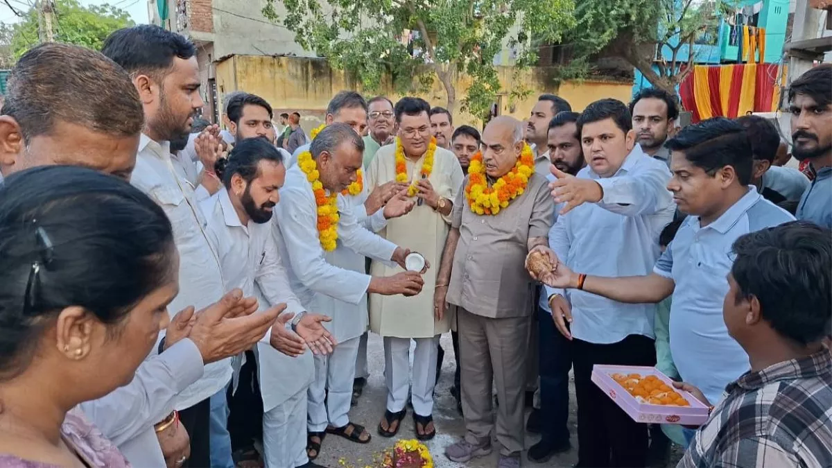 Faridabad News: ऊंचा गांव प्रेम नगर में बनाई जाएंगी आठ सीमेंटेड गली, हजारों लोगों को मिलेगी राहत