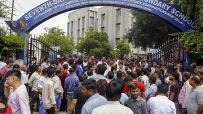 अहमदाबाद के निजी स्कूल में छात्र की हत्या पर खुलासा हुआ। (फोटो- पीटीआई)