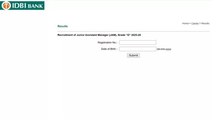 IDBI Bank JAM Final Result 2025: यहां से करें डाउनलोड।