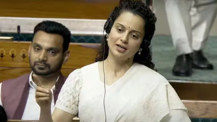 Kangana ने गृहमंत्री के ऊपर हमले का आरोप लगाया।