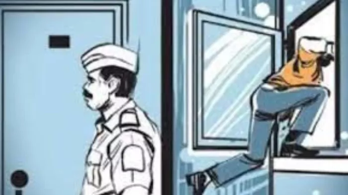 मैहतपुर में पुलिस की कस्टडी से कैदी फरार हो गया।