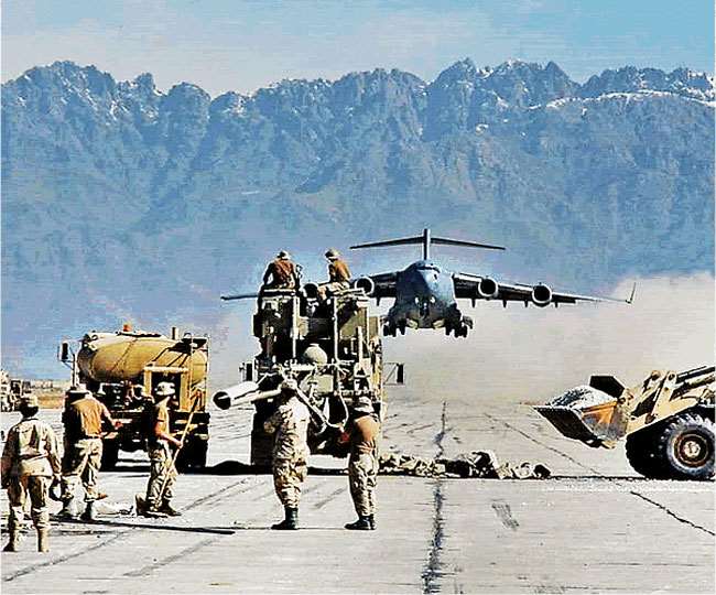 अफगानिस्तान का बगराम एयर बेस जो एक समय अमेरिका का प्रमुख सैन्य ठिकाना था। फाइल फोटो: रायटर