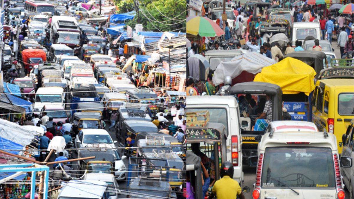 जाम के कारण व्यवसाय को भी नुकसान हो रहा है। फाइल फोटो