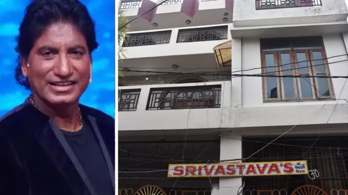 कानपुर के मकान में बीता था राजू का बचपन।