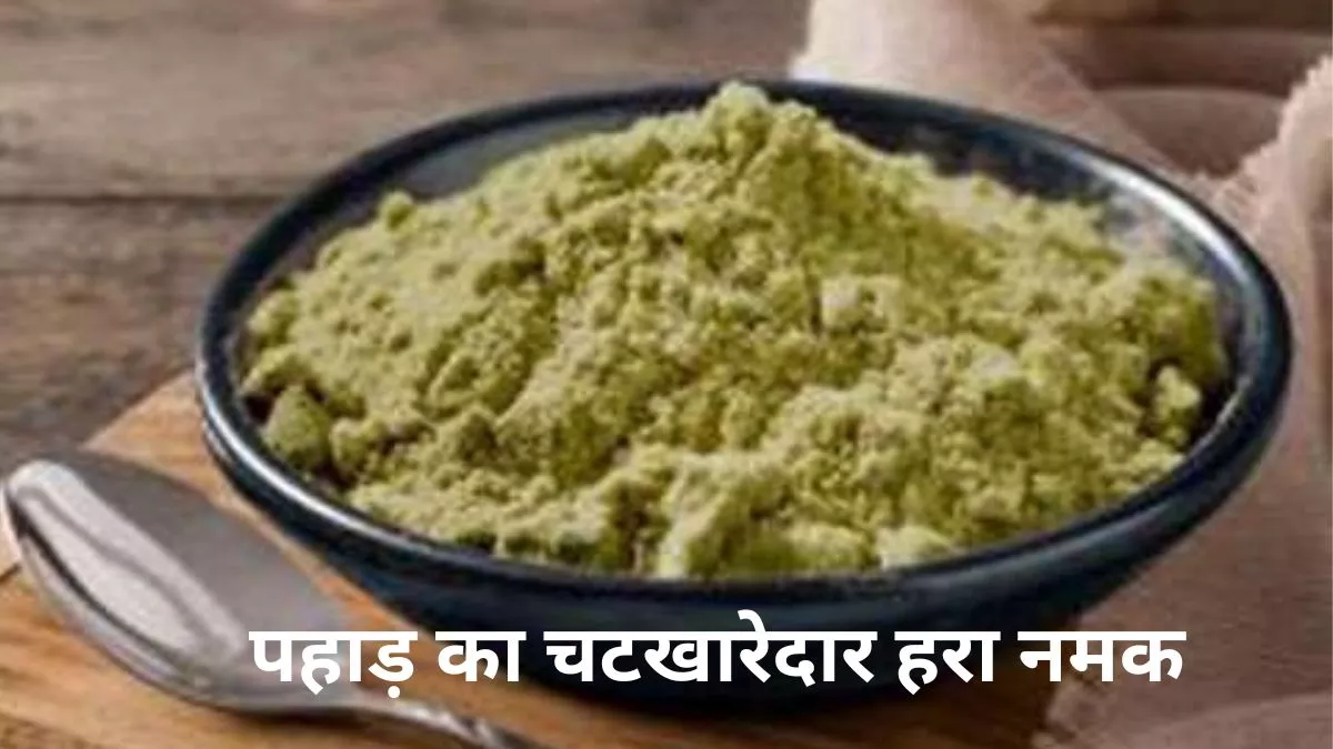 Uttarakhand Green Salt: पहाड़ का हरा नमक, इसे बनाया जाता वनस्पति व जड़ी-बूटियों को पीसकर; स्‍वाद का क्‍या कहना
