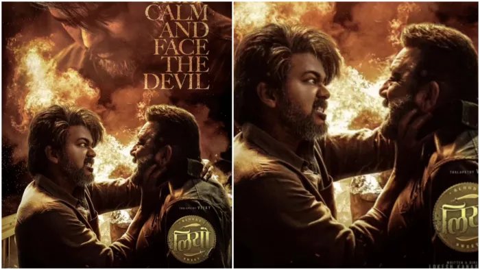 Sanjay Dutt Film Leo Hindi Poster (Photo Credit: Instagram)