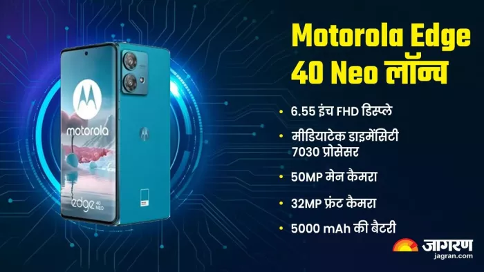 50MP कैमरा और 5000mAh बैटरी के साथ भारत में लॉन्च हुआ Moto Edge 40 Neo