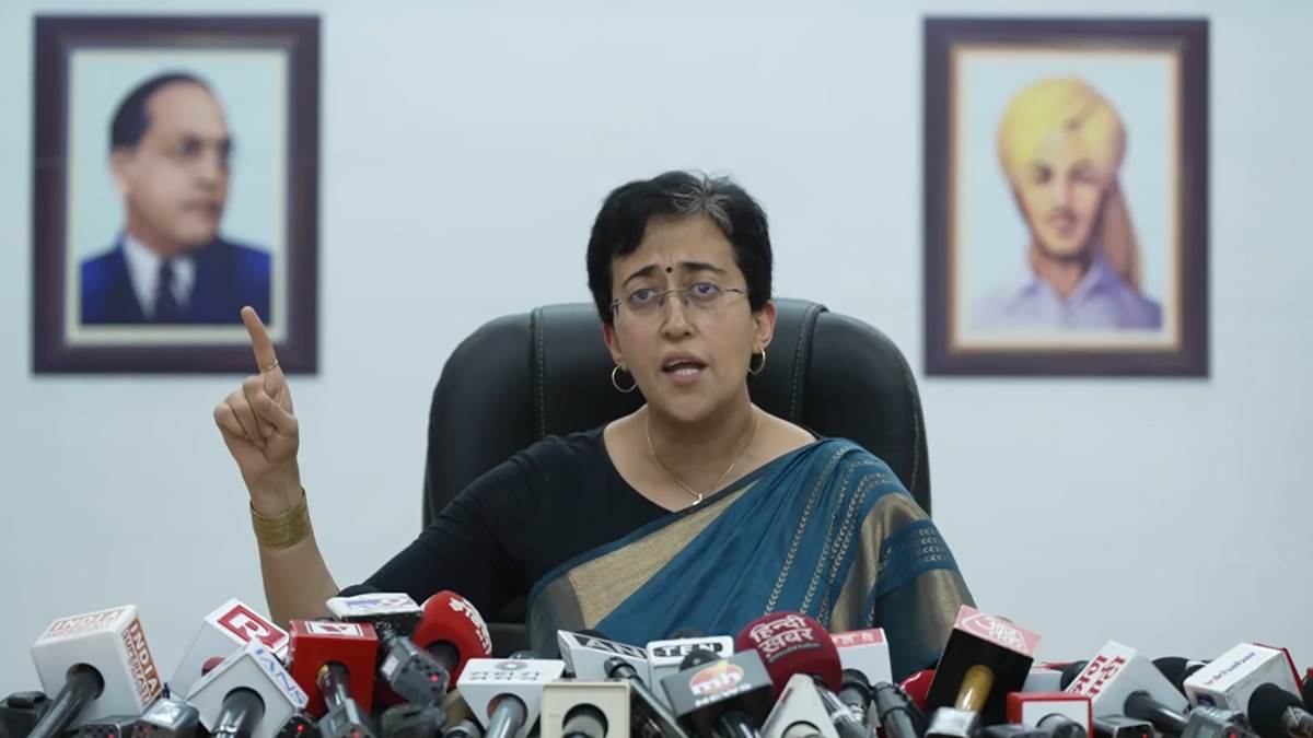 BJP का षडयंत्र कामयाब नहीं होने देंगे', CM बनने के बाद आतिशी ने प्रेस  कॉन्फ्रेंस कर बताई सरकार की प्राथमिकता - Atishi held her first press  conference after becoming Delhi CM