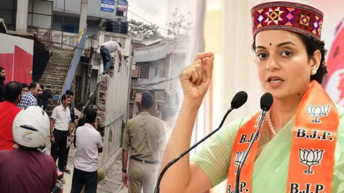कंगना रनौत ने शिमला मस्जिद विवाद पर बयान दिया है (जागरण फोटो)