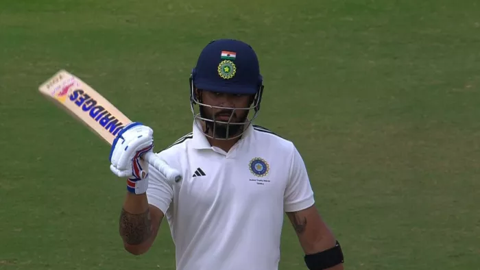 दलीप ट्रॉफी के मैच के दौरान रियान पराग। फोटो- BCCI