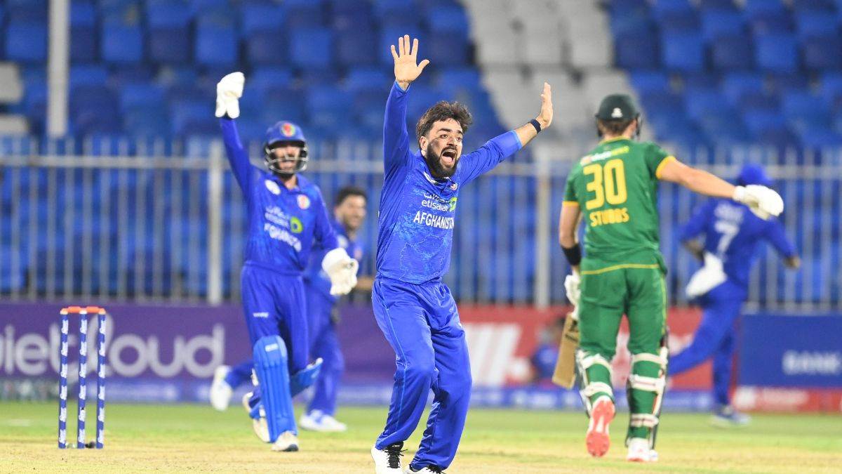 afg vs sa rashid khan bowling record on birthday afghanistan vs south africa 2nd odi match result