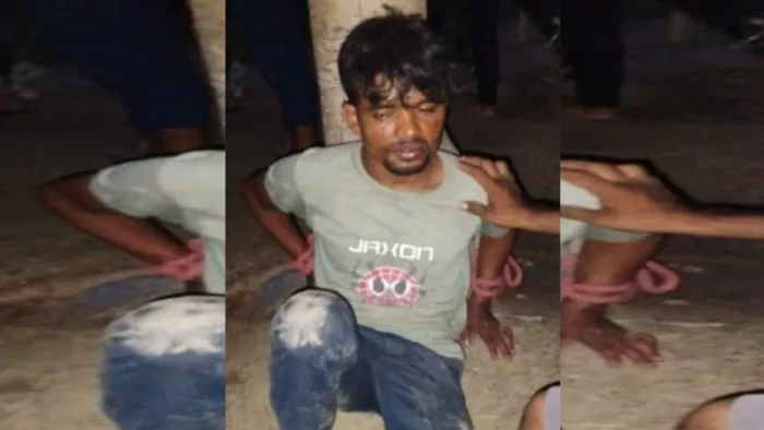 तलाशी में उसके पास से दो चोरी के मोबाइल मिले हैं।