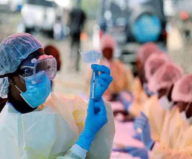 भारत में कोविड-19 महामारी का प्रकोप कम हो रहा है।