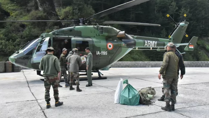 Arunachal Pradesh के सियांग में सेना का हेलीकॉप्टर दुर्घटनाग्रस्त