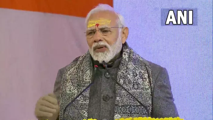 PM Modi Uttarakhand Visit : माणा पहुंचे प्रधनमंत्री नरेन्द्र मोदी।