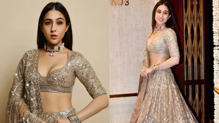 Sara Ali Khan Diwali Pics: सारा अली खान फिल्म एक्ट्रेस है।