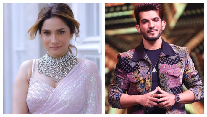 File Photo of Ankita Lokhande and Arjun Bijlani
