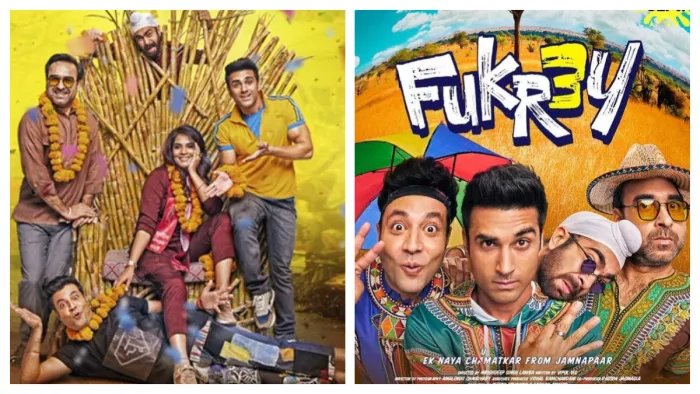 Pnakaj Traipathi, Richa Chadha, Varun Sharma, Pulkit Samrat from Fukrey 3