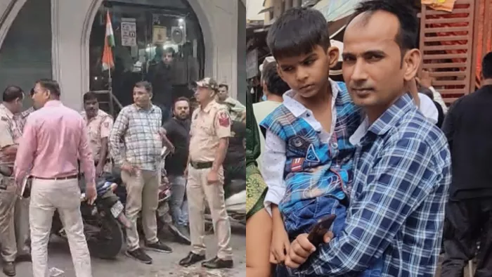 Delhi: नबी करीम में होटल कारोबारी और उनके 6 साल के बेटे की गला काट कर हत्या।