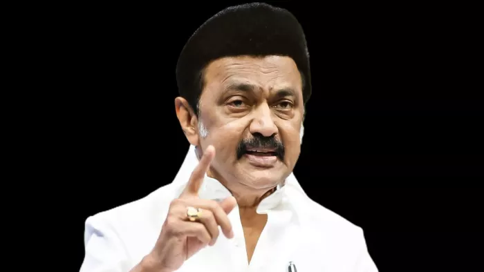 तमिलनाडु के मुख्यमंत्री एमके स्टालिन ने जागरण से बातचीत की। (फोटो- जागरण ग्राफिक्स)