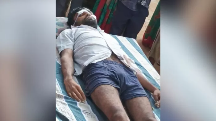 सीएचसी इस्मालपुर में भर्ती कराया गया शैलेश, जिसकी बाद में मौत हो गई। जागरण